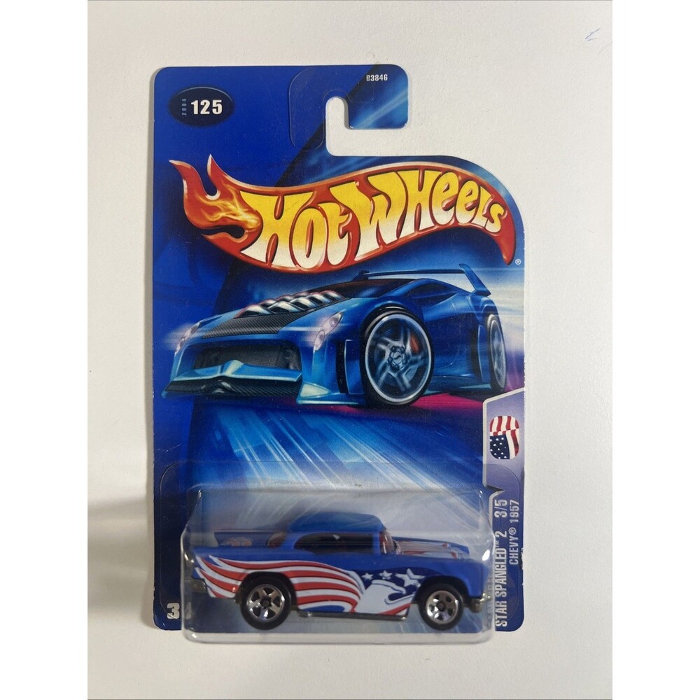 2004 Hot Wheels | Chevy 1957 | Star Spangled Series | #3 Of 5 | Collector #125